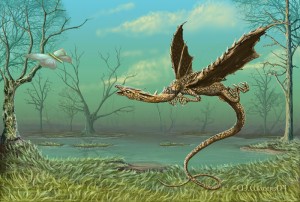 Wooden Dragon by Michael E. Waters 